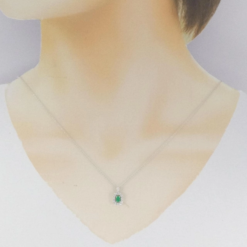 PT Emerald Necklace 0.16CT - Hàng hiệu Authentic 862363