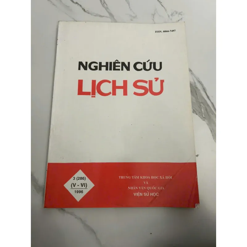 Tạp chí Nghiên cứu Lịch sử - Số 3 (286) - Tháng 5-6/1996 703365