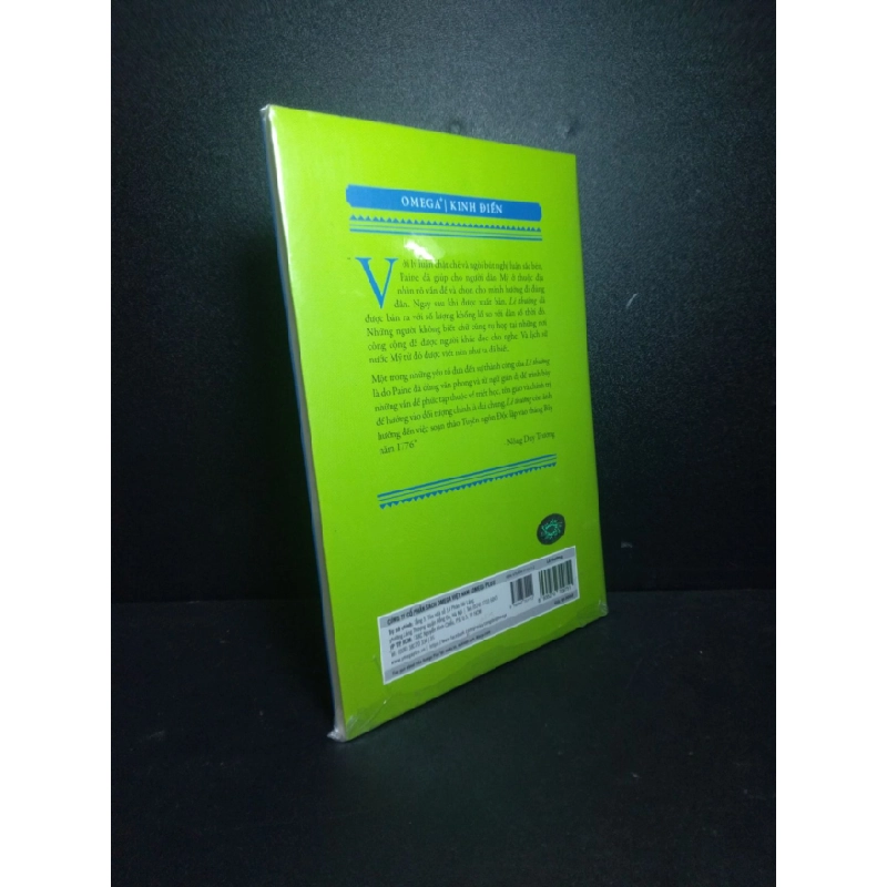 [Phiên Chợ Sách Cũ] Lẽ thường Thomas Paiue nguyên seal 2303 416015