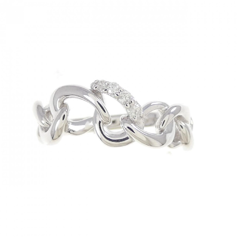 Nhẫn kim cương K10WG 0.04CT 668671