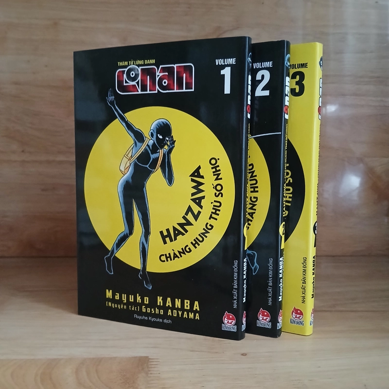 Thám Tử Lừng Danh Conan - Hanzawa Chàng Hung Thủ Số Nhọ (Tập 1, 2, 3) 544043