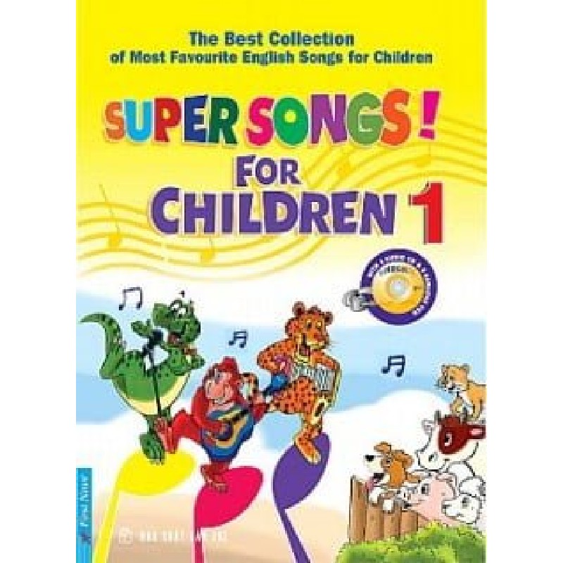 Hộp Super Songs For Children 1 (Sách + CD) - Nhiều Tác Giả 58379