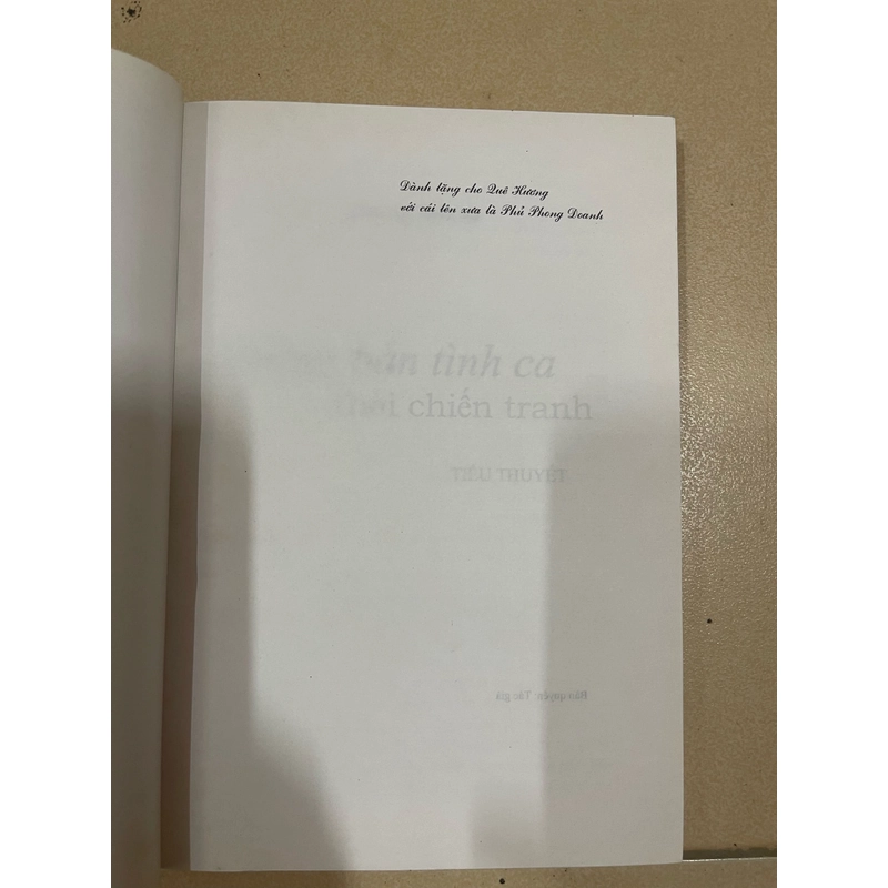 Những bản tình ca Thời Chiến Tranh  529515
