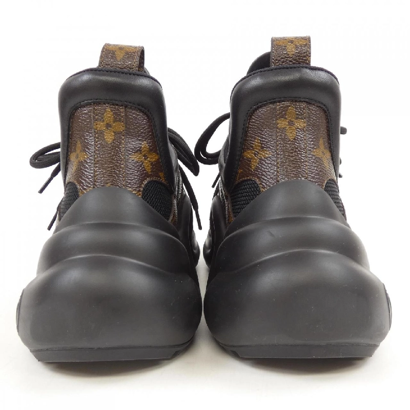 Giày sneaker LOUIS VUITTON bằng vải canvas monogram bóng - Hàng hiệu Authentic 828251