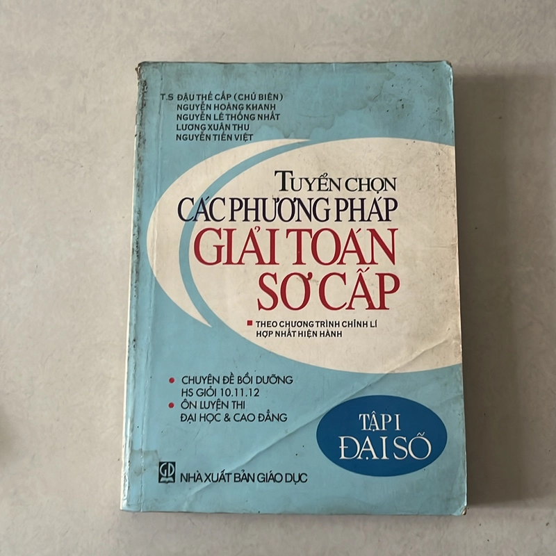 Giải các bài toán sơ cấp (Tập 1) 518016