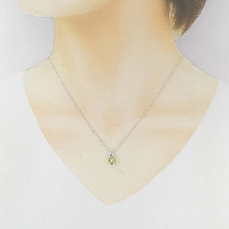 K10WG Peridot Necklace - Hàng hiệu Authentic 858276