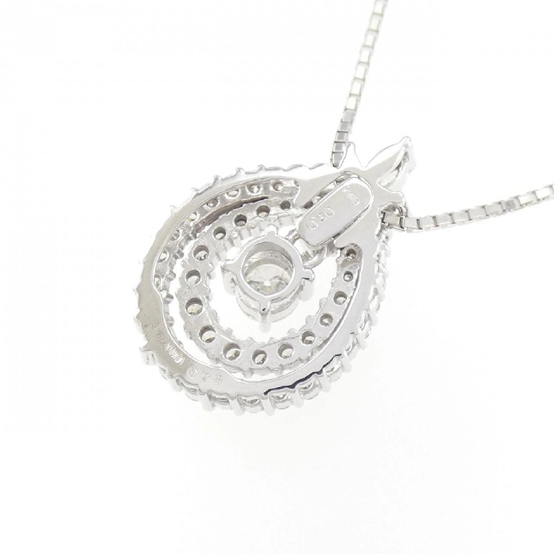 K18WG 2WAY Dây chuyền kim cương 0.30CT - Hàng hiệu Chính hãng 862376