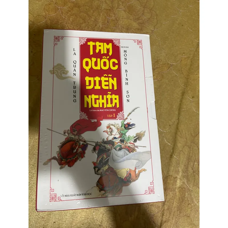 BOXSET TAM QUỐC DIỄN NGHĨA - MỘNG BÌNH SƠN DỊCH 726953
