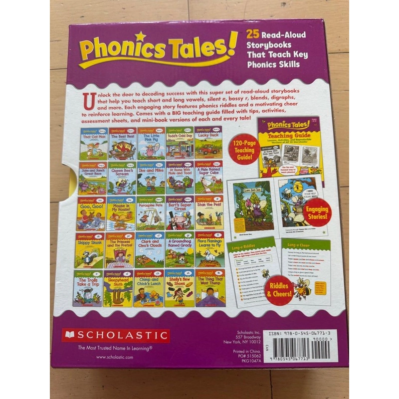 Bộ sách Phonics tales (25 cuốn tiếng Anh kèm audio) 552081