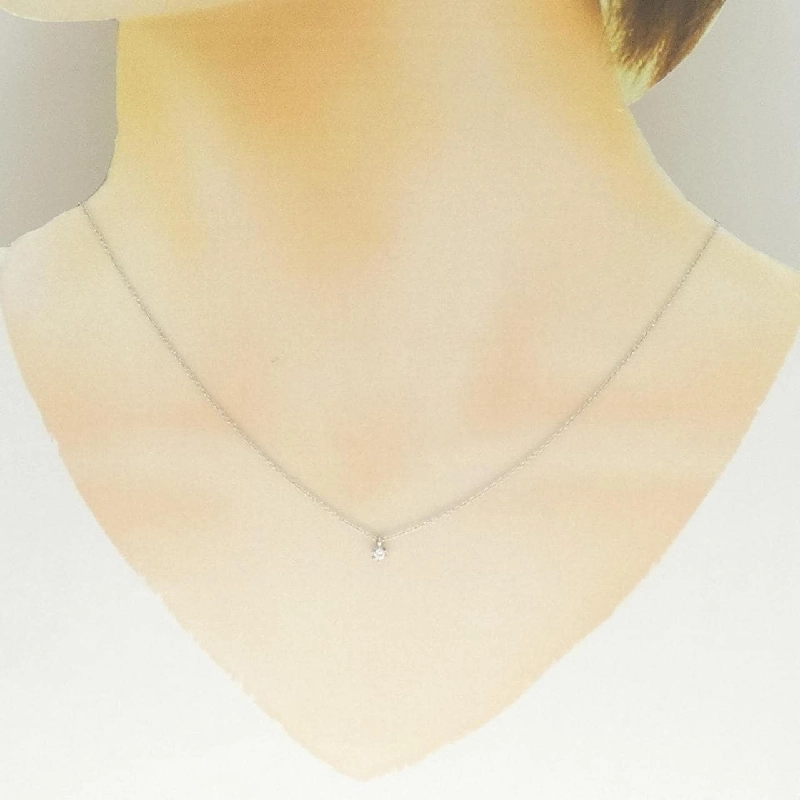 Dây chuyền kim cương Solitaire PT850 0.05CT - Hàng hiệu Chính hãng 858424