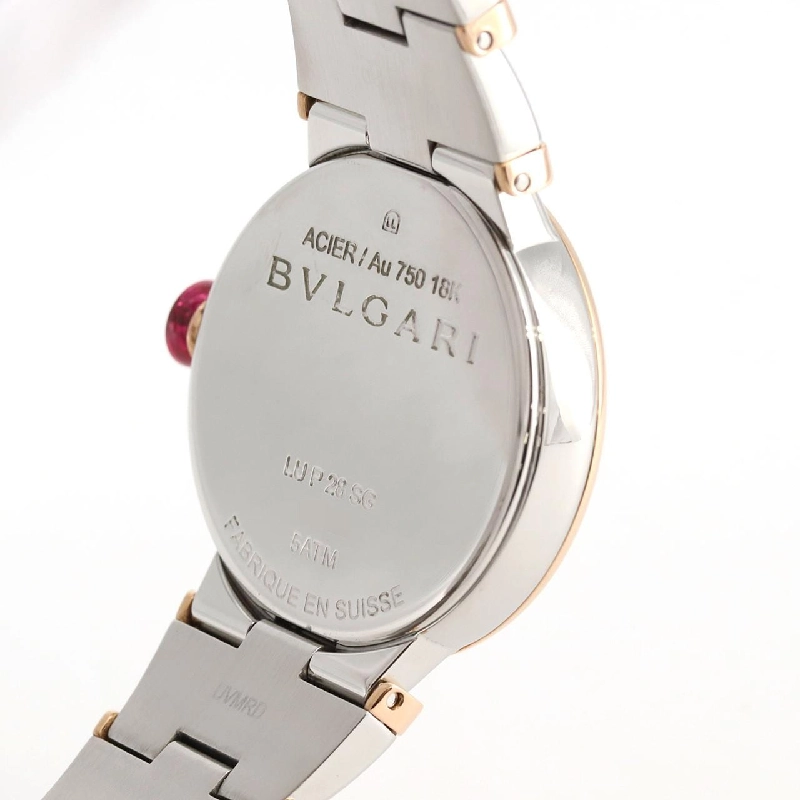 Bulgari Lucea PG Combo 12P LUP28SG/LU28WSPGSPG/12 SSxPG Quartz - Hàng hiệu Chính hãng 874664