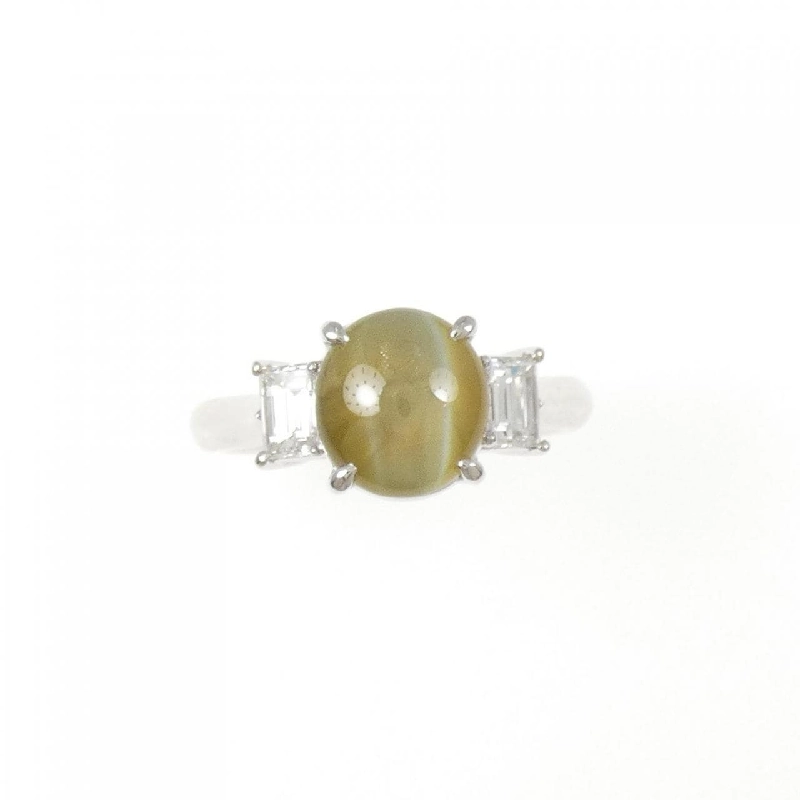 Nhẫn Chrysolite Cat PT900 2.36CT - Hàng hiệu Chính hãng 855437