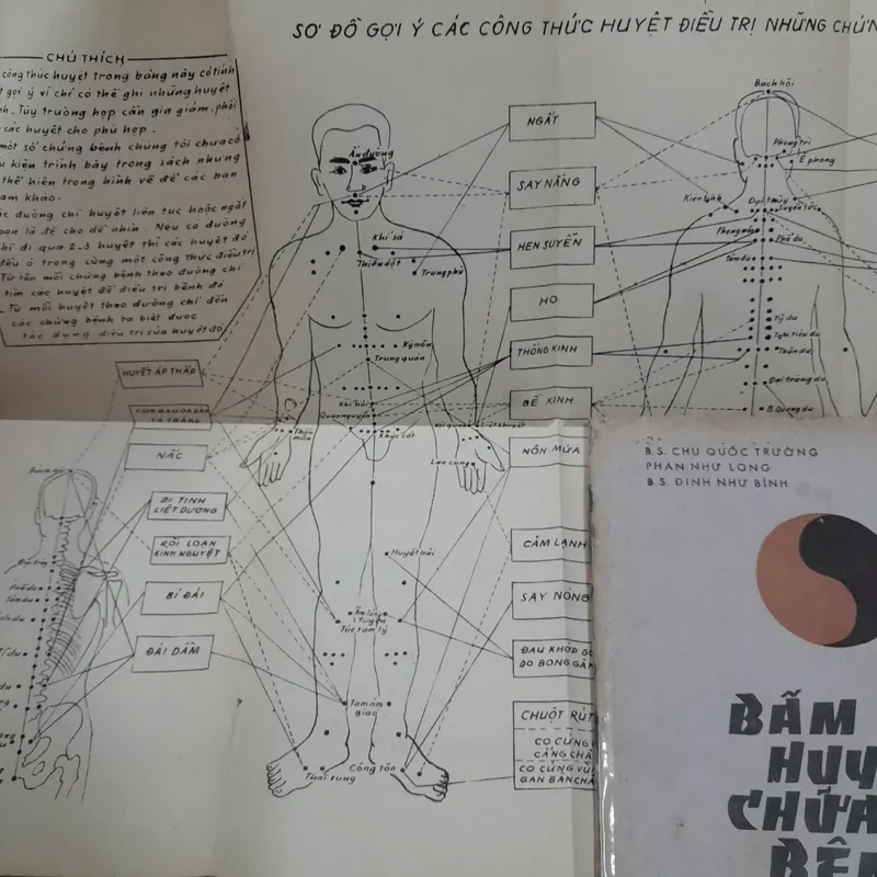 Bấm huyệt chữa bệnh Tập 1. B.s. Chu Quốc Trường...in năm 1987 728427