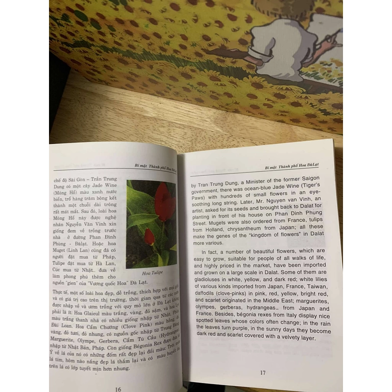 Bí mật Thành phố hoa Đà Lạt - The Secrets of The Flower city of Dalat (sách song ngữ) 542714