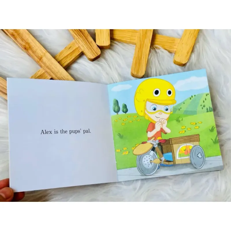 Sách - Paw Patrol Phonics: 12 Books (Step into Reading Phonics) full boxset tặng audio 936530