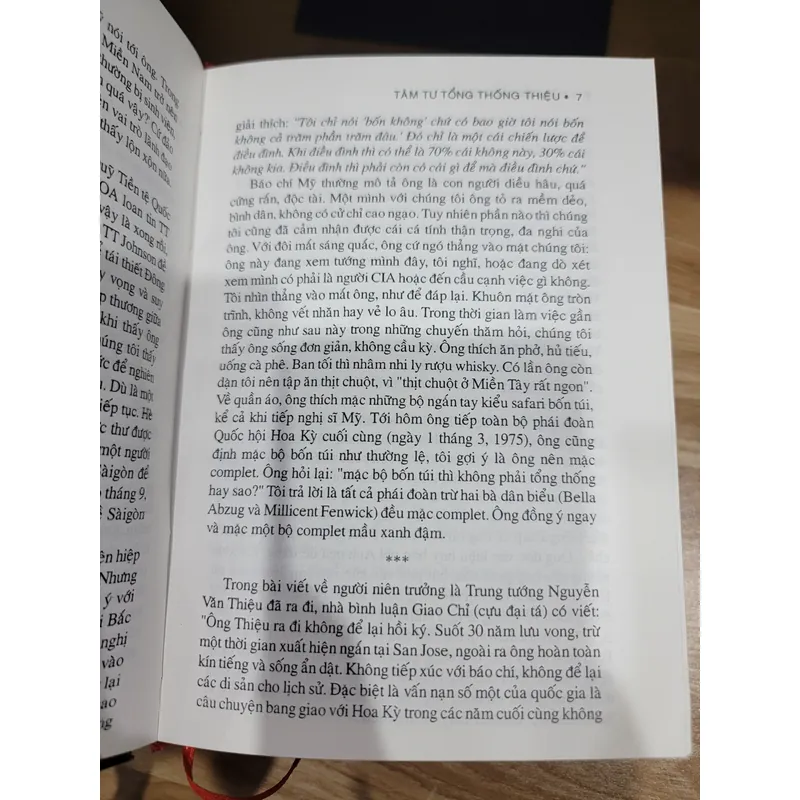 Tâm tư tổng thống Thiệu 674052