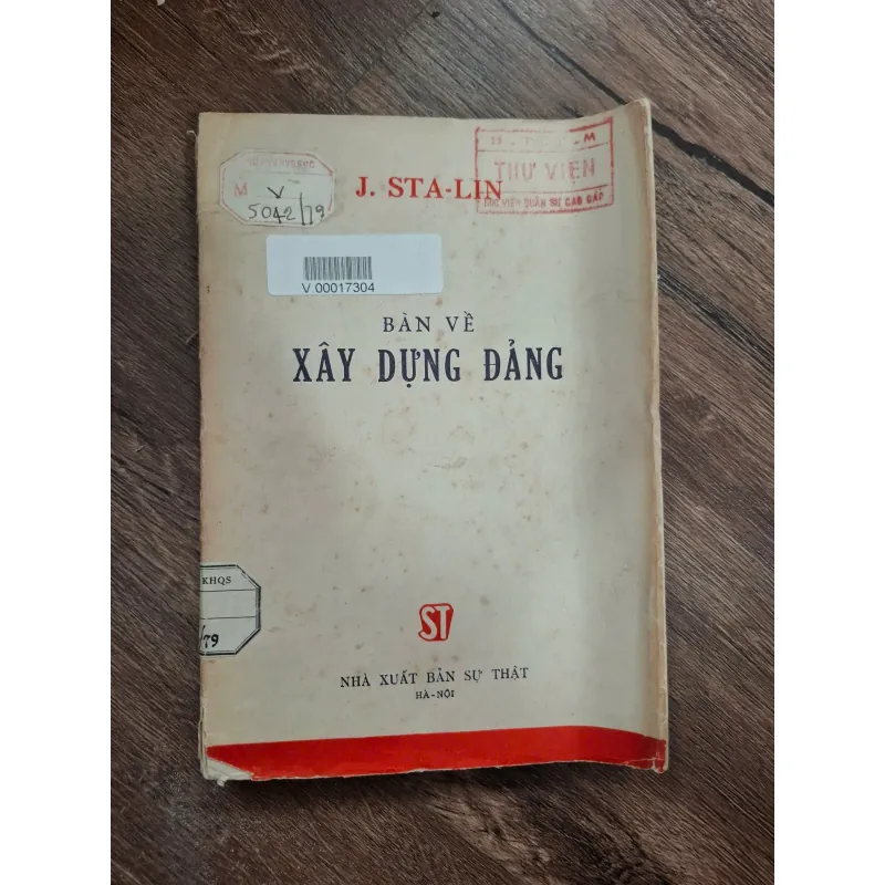 Bàn Về Xây Dựng Đảng - J. Sta-lin - Chính trị 716011
