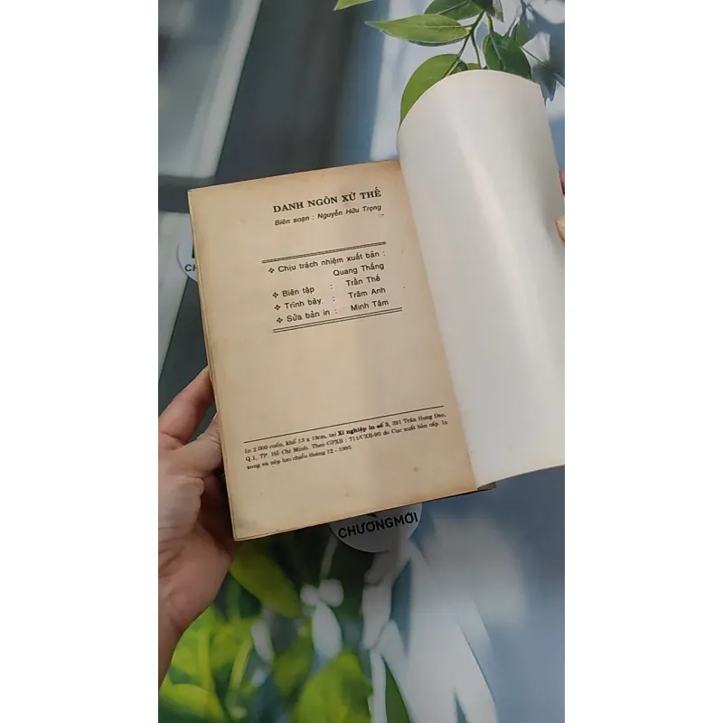 [XƯA] Danh Ngôn Xử Thế (1995) - Nguyễn Hữu Trọng 776060