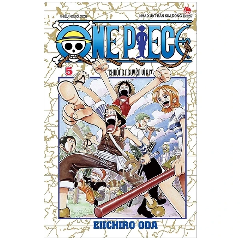 One Piece - Tập 5: Chuông Nguyện Vì Ai? - Eiichiro Oda (Mới 100%) Truyện tranh, NXB Kim Đồng - SÁCH ĐẠI HỌC 485599
