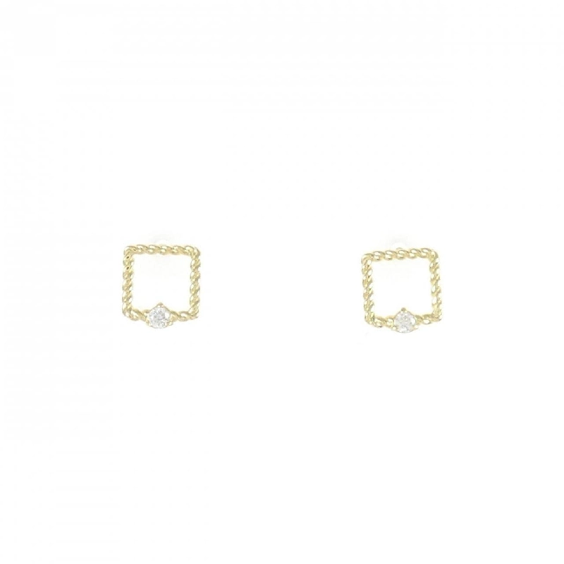 K18YG Bông tai kim cương 0.02CT - Hàng hiệu Chính hãng 873358