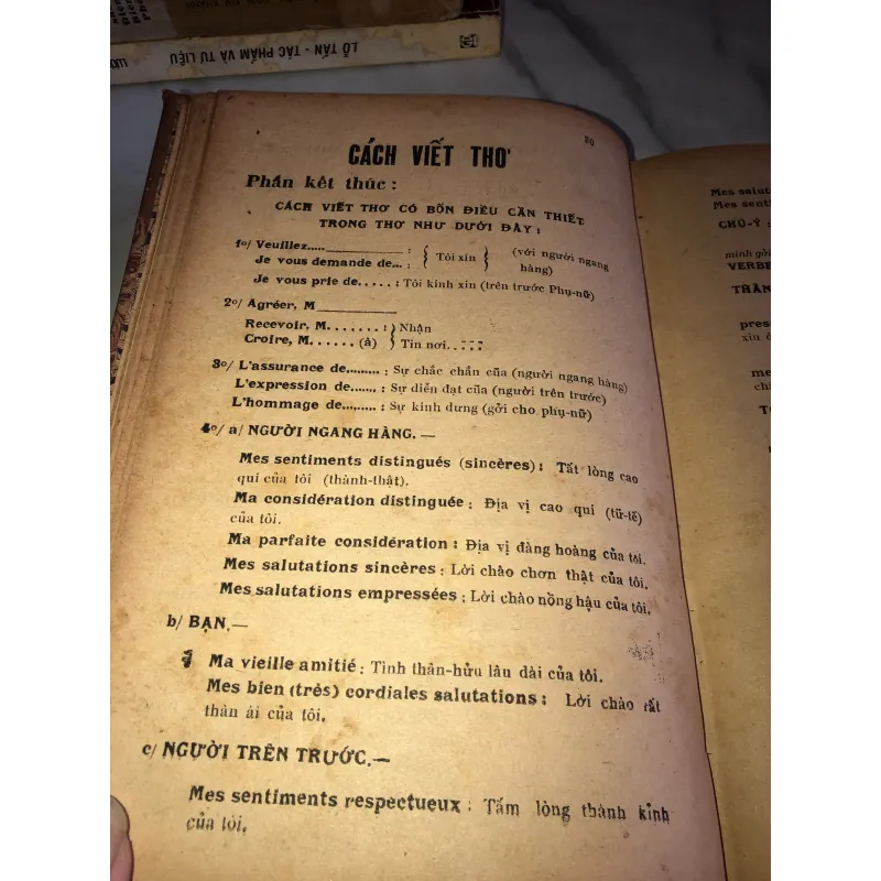Pháp văn thực hành và bổ túc ( trọn bộ 1 2 3 4) - Nguyễn Văn Hạnh in năm 1950 990685