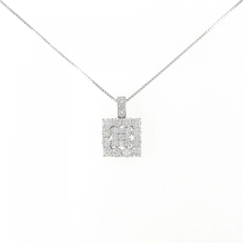 K18WG Dây chuyền kim cương 1.00CT - Hàng hiệu Chính hãng 868259