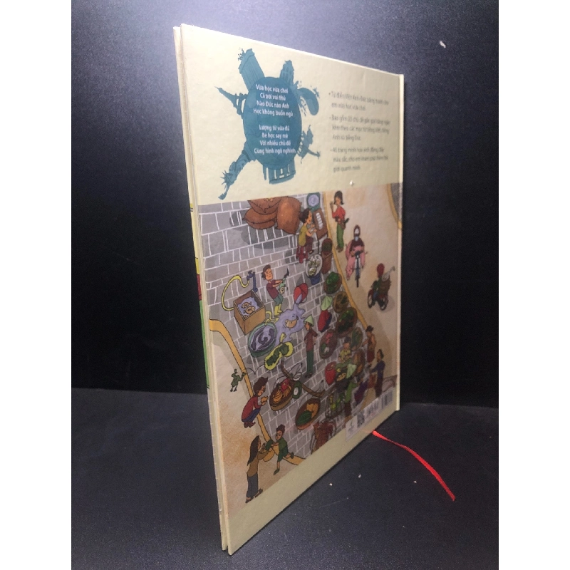 Thế giới quanh em từ điển Việt Anh Đức bằng tranh (bìa cứng) năm 2018 mới 90% HCM1212 912534