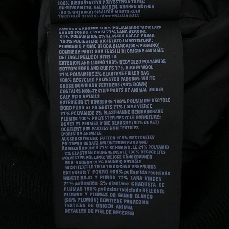 Áo khoác lông vũ PRADA với logo hình tam giác SGC842 SOOO 16BF - Hàng hiệu Chính hãng 885846