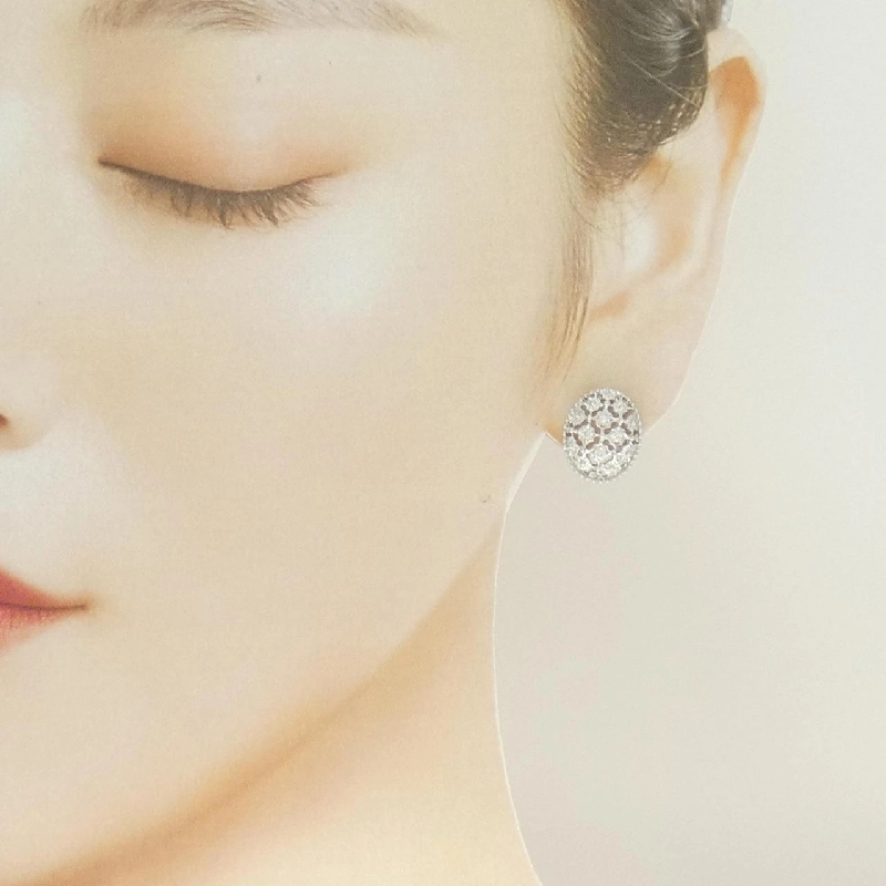 K18WG Bông tai kim cương 0.16CT - Hàng hiệu Chính hãng 867815