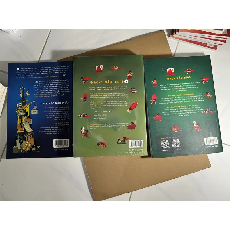 Hack não 1500 + Hack não Ielts A, B + Hack não giao tiếp (kèm app học online) 558023