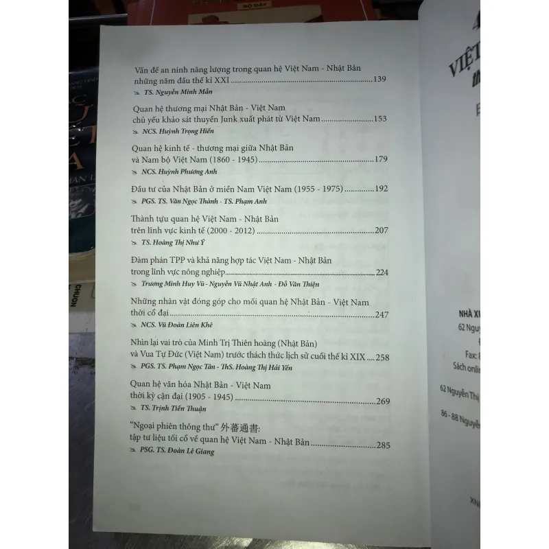 Kỷ yếu hội thảo khoa học - 40 năm quan hệ Việt Nam - Nhật Bản - Thành quả và triển vọng 778446