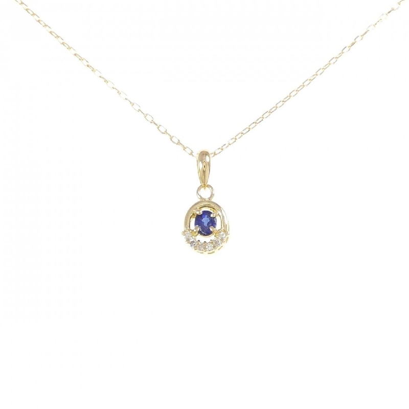K18YG Sapphire Necklace - Hàng hiệu Authentic 866461
