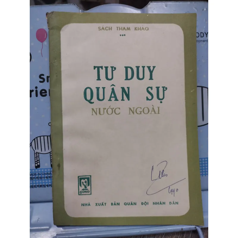 Sách: Tư duy quân sự nước ngoài - Sách tham khảo (A2) 751463
