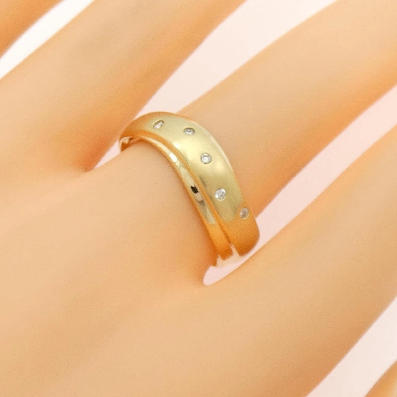 Nhẫn kim cương K18YG 0.06CT - Hàng hiệu Authentic 847714