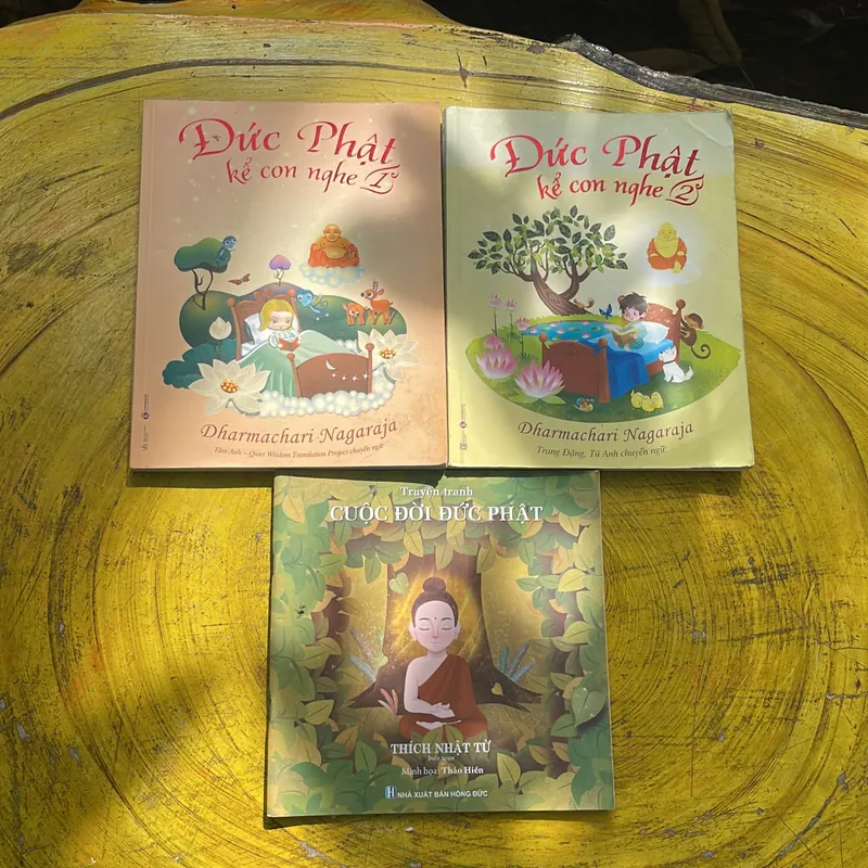 COMBO ĐỨC PHẬT KỂ CON NGHE (1,2) & TRUYỆN TRANH CUỘC ĐỜI ĐỨC PHẬT 712215