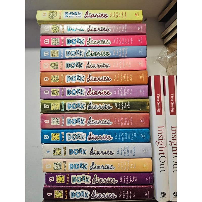 DORK DIARIES series - Rachel Renée Russell (bản lô, bán lẻ) 319940