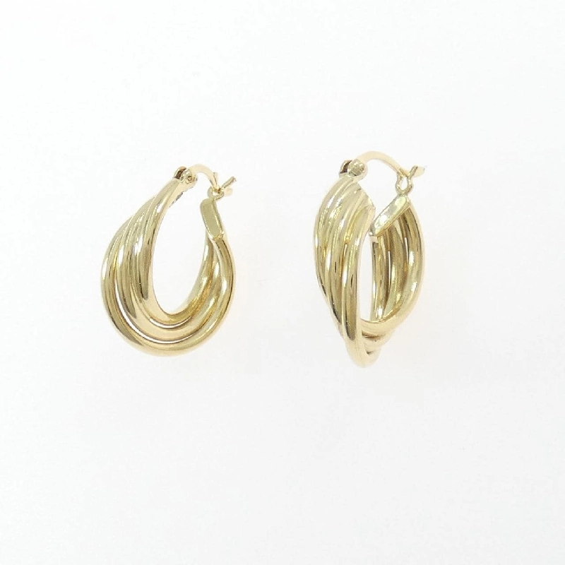 K18YG Bông tai - Hàng hiệu Authentic 863496