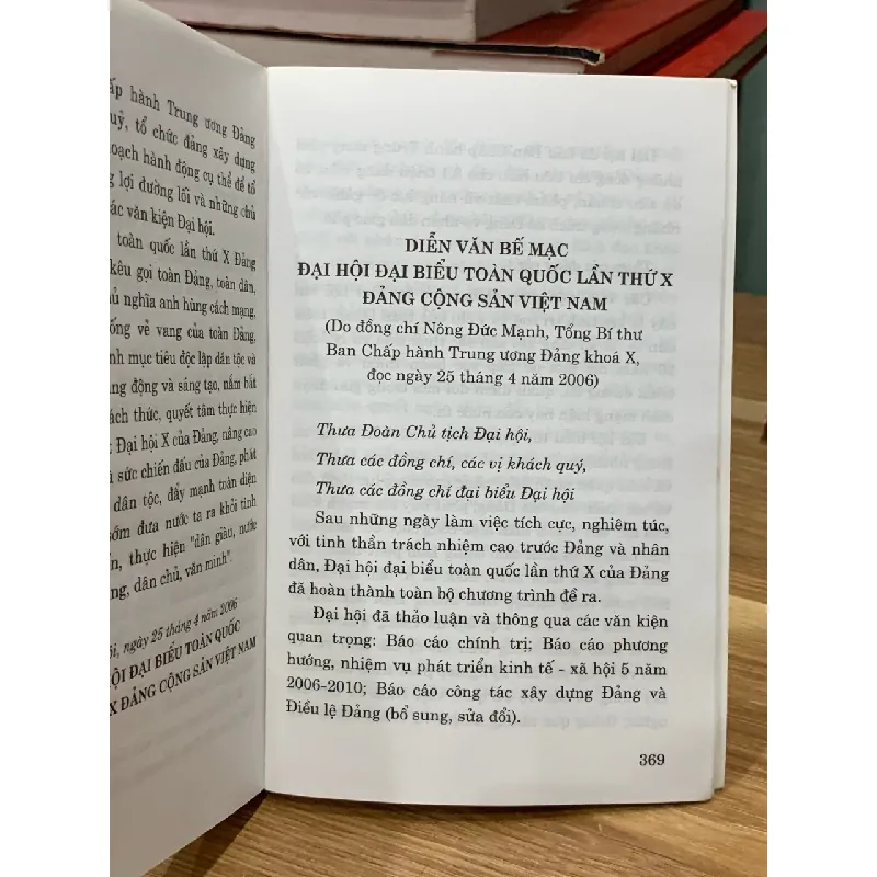 Văn kiện đại hội đại biểu toàn quốc X 716723