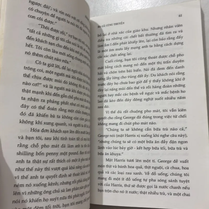 Ba gã cùng thuyền (chưa kể con chó) - Jerome K. Jerome (t01) 750953