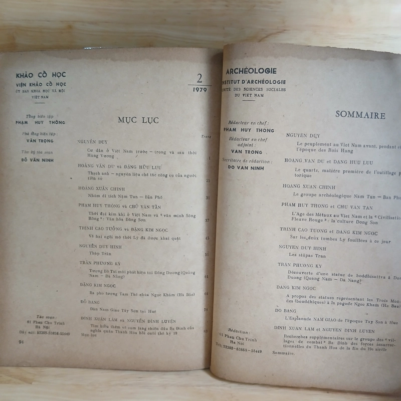 Khảo Cổ Học (Số 2/1979) 512348