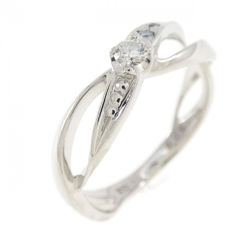 Nhẫn kim cương K10WG 0.06CT - Hàng hiệu Authentic 855838