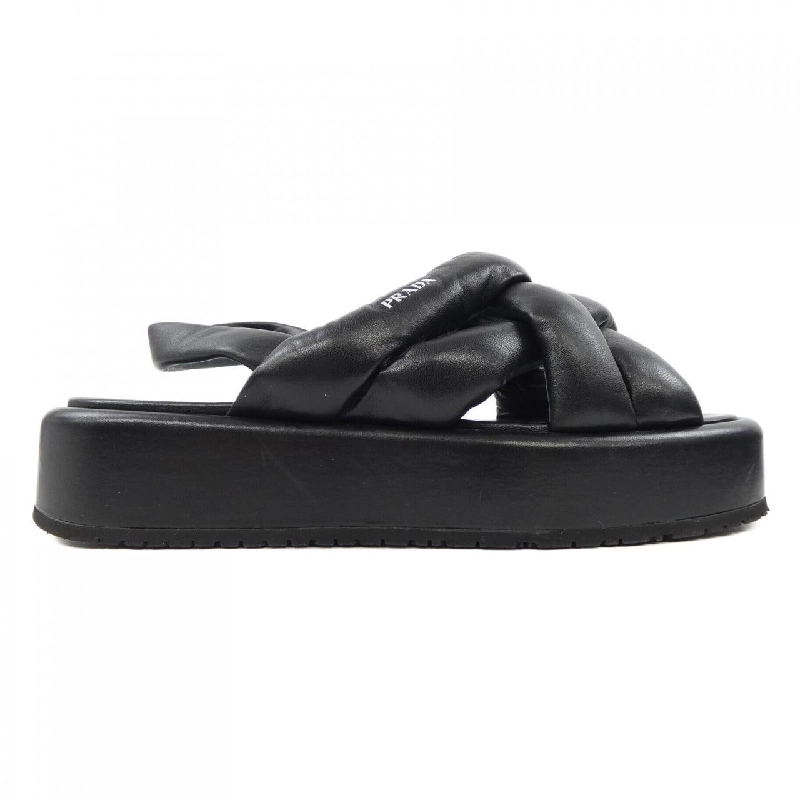 Giày sandal nền phẳng PRADA 1XZ747 - Hàng hiệu Chính hãng 828262