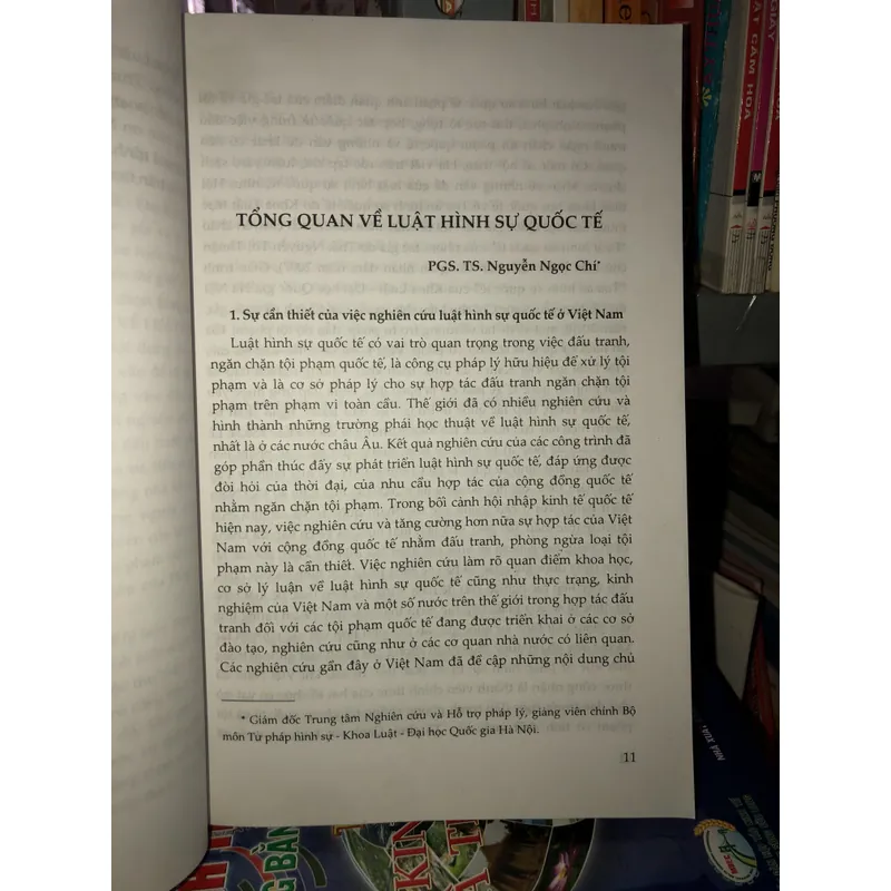 Những vấn đề lý luận, thực tiễn về luật hình sự quốc tế - PGS. TS. Nguyễn Ngọc Chí 596149