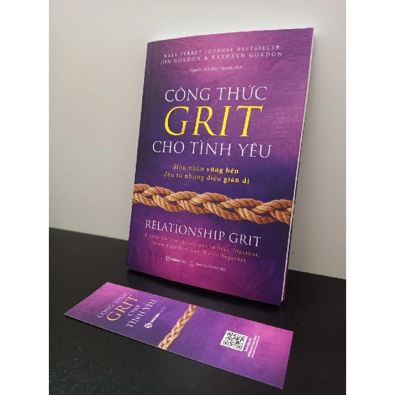 (TẶNG BOOKMARK) Công Thức GRIT Cho Tình Yêu Jon Gordon, Kathryn Gordon New 95% RBK.ASB2302 942051