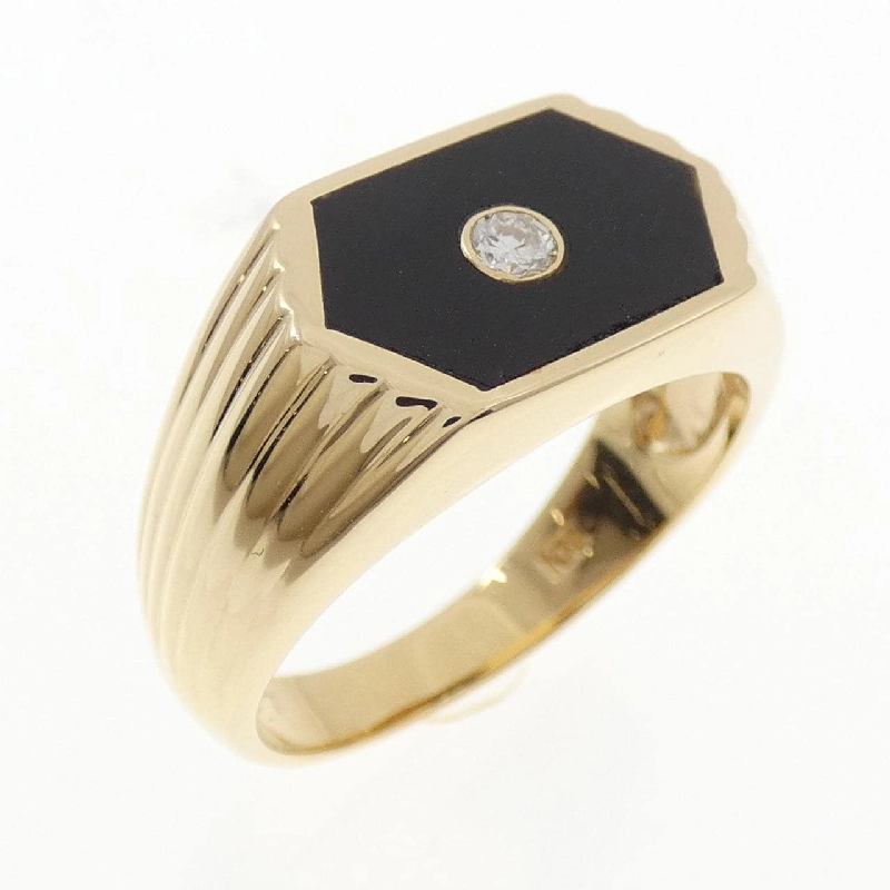 Nhẫn Onyx K18YG 666461