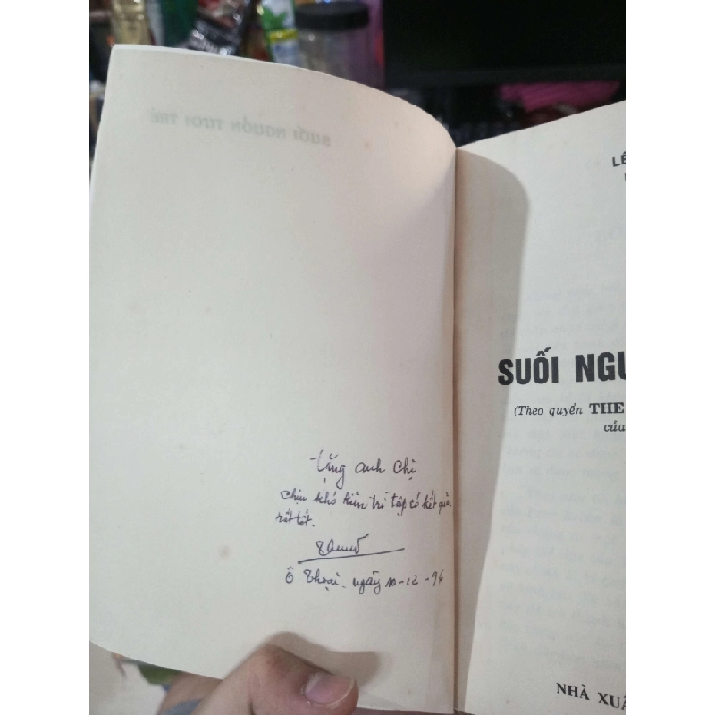 Suối Nguồn Tươi Trẻ - Lê Thành 1996 (Sách văn học) HCM1304 1011553