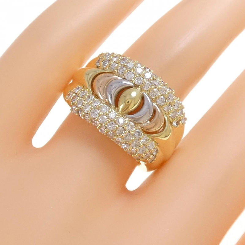 Nhẫn kim cương K18YG/PT900/K18PG 1.00CT 669777