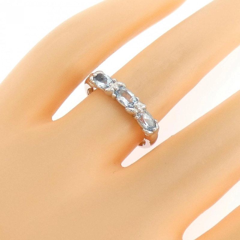 Nhẫn Aquamarine PT900 - Hàng hiệu Authentic 850214