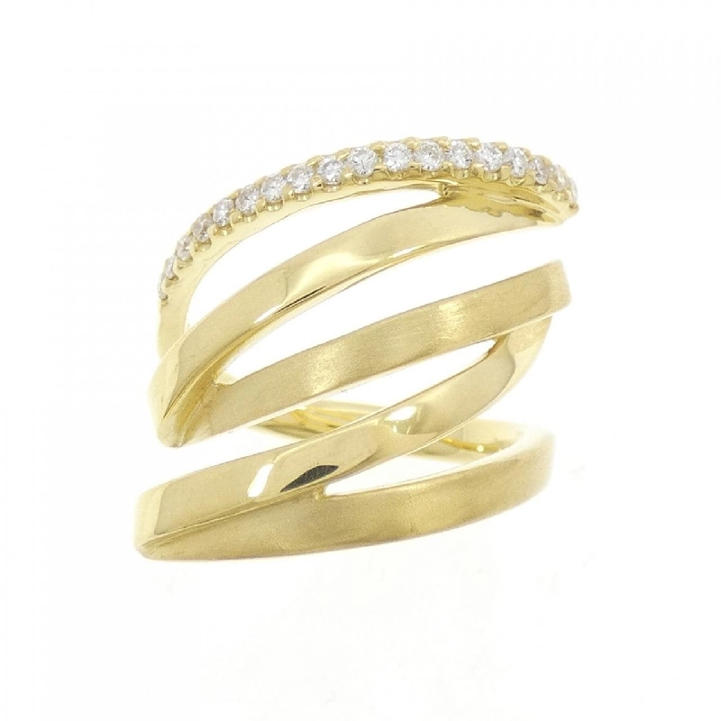 Nhẫn kim cương K18YG 0.18CT - Hàng hiệu Authentic 855005