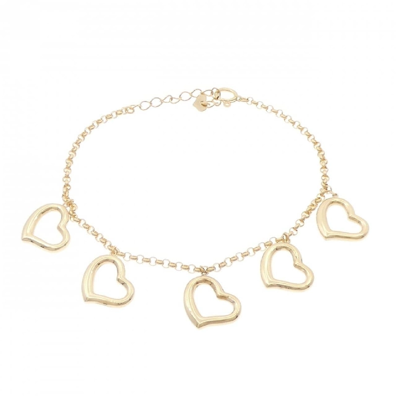 K18YG Dây chuyền hình trái tim - Hàng hiệu Authentic 870961